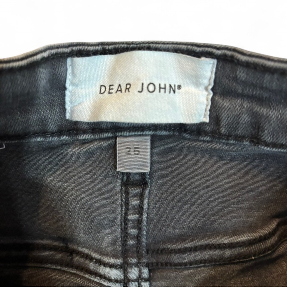 Dear John Charcoal Wide Leg Jeans Size 25 - Picture 2 of 3